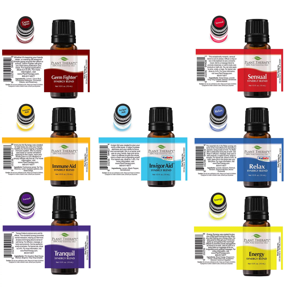 Essential Oils 7 & 7 Set 10 mL A219