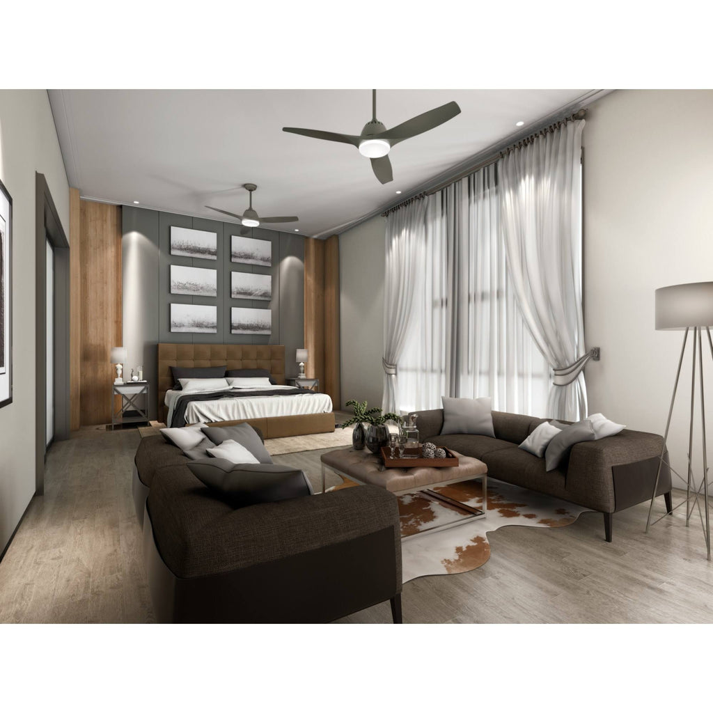 Fresh White Ceiling Fan with Light R96856