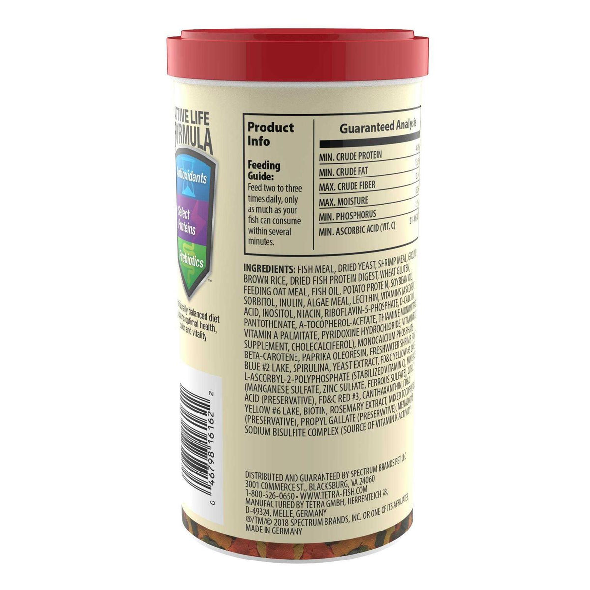 Tropical Fish Food Flakes U14947