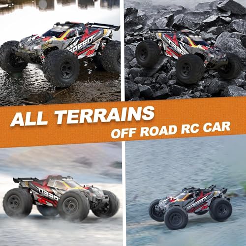 4WD 1:10 All Terrain RC Car with Headlights 2 Batteries I362