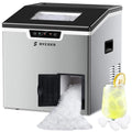 2-in-1 Countertop Ice Maker and Shaver Machine with Ice Scoop and Basket P2400