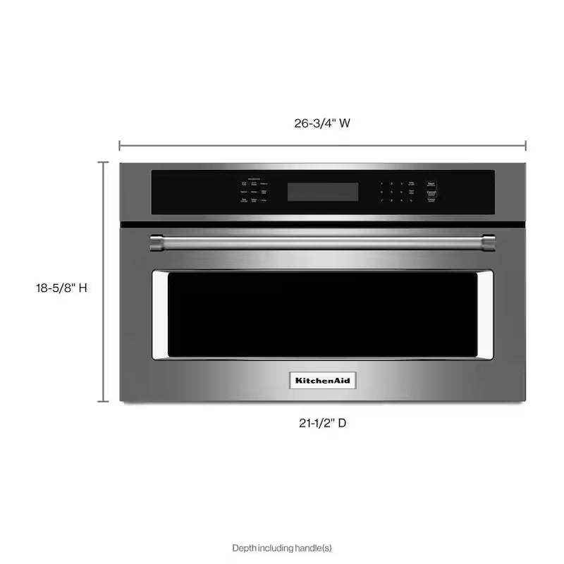 1.4 cu. ft. Built-In Convection Microwave in Stainless Steel M335