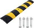 6FT Rubber Modular Speed Bump with 4 Bolts Q618347