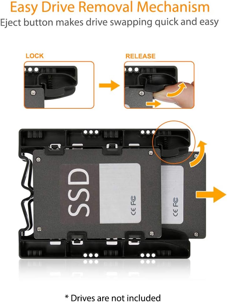 2.5 inch SSD/HDD Mounting Frame for 3.5 Inch U467207