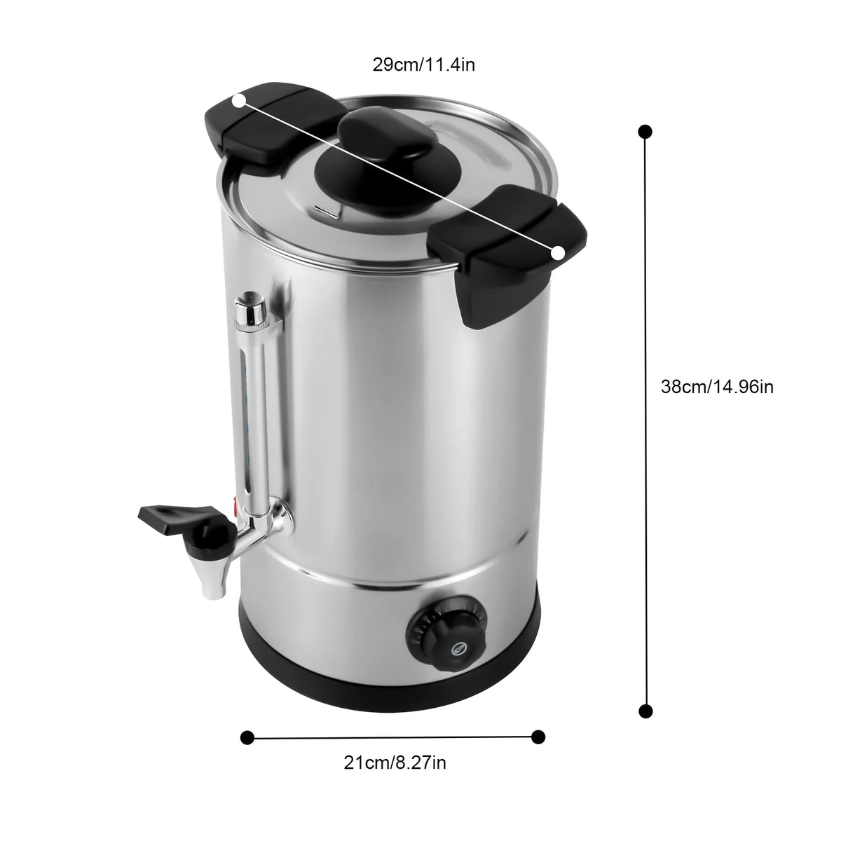 8L Stainless Steel Electric Coffee Urn Z41904