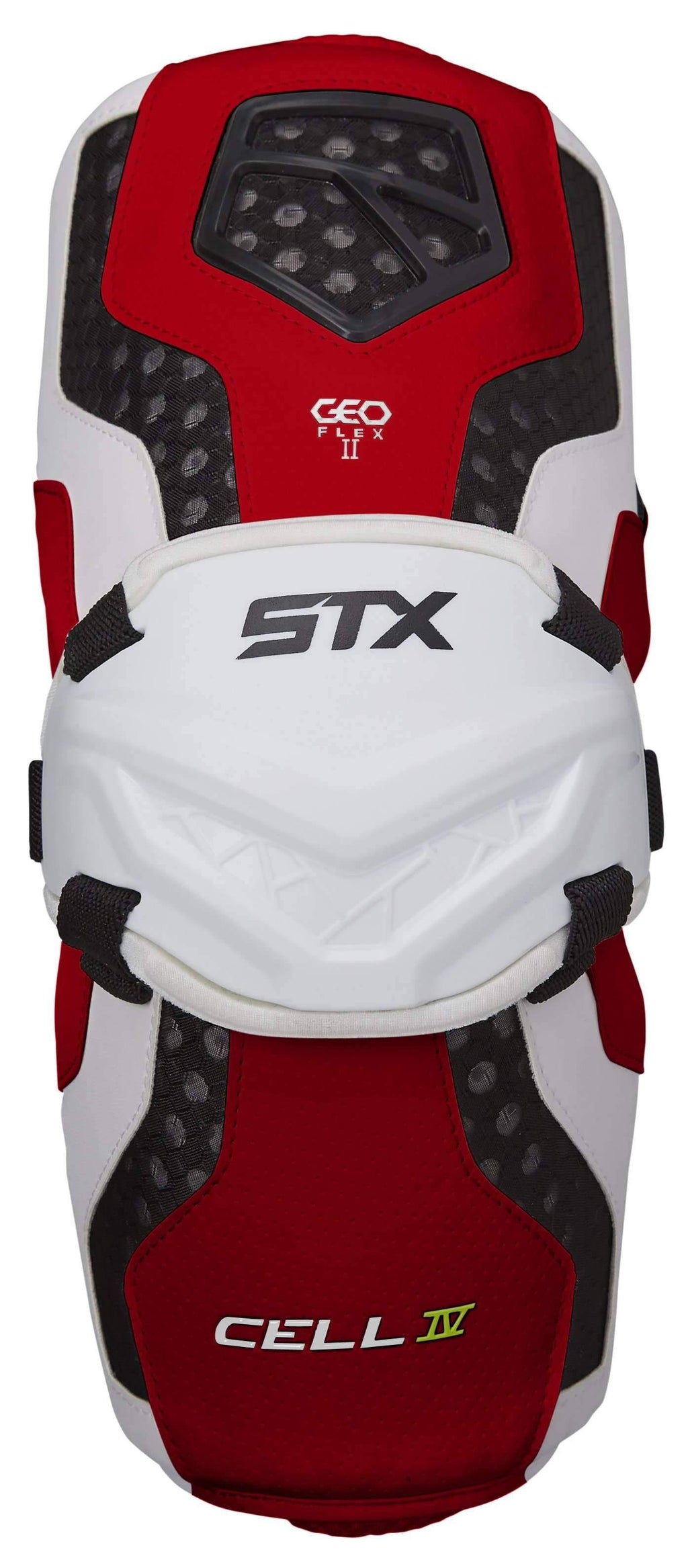 Red Lacrosse Arm Guards Size Medium D637108