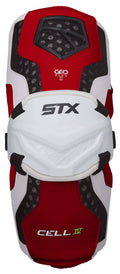 Red Lacrosse Arm Guards Size Medium D637108