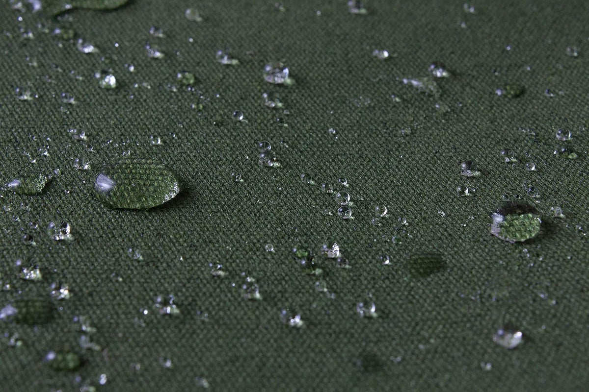 16' x 20' Green Canvas Tarp 12oz Water Resistant Z830090