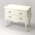 2 Drawer Off White Chest S1161