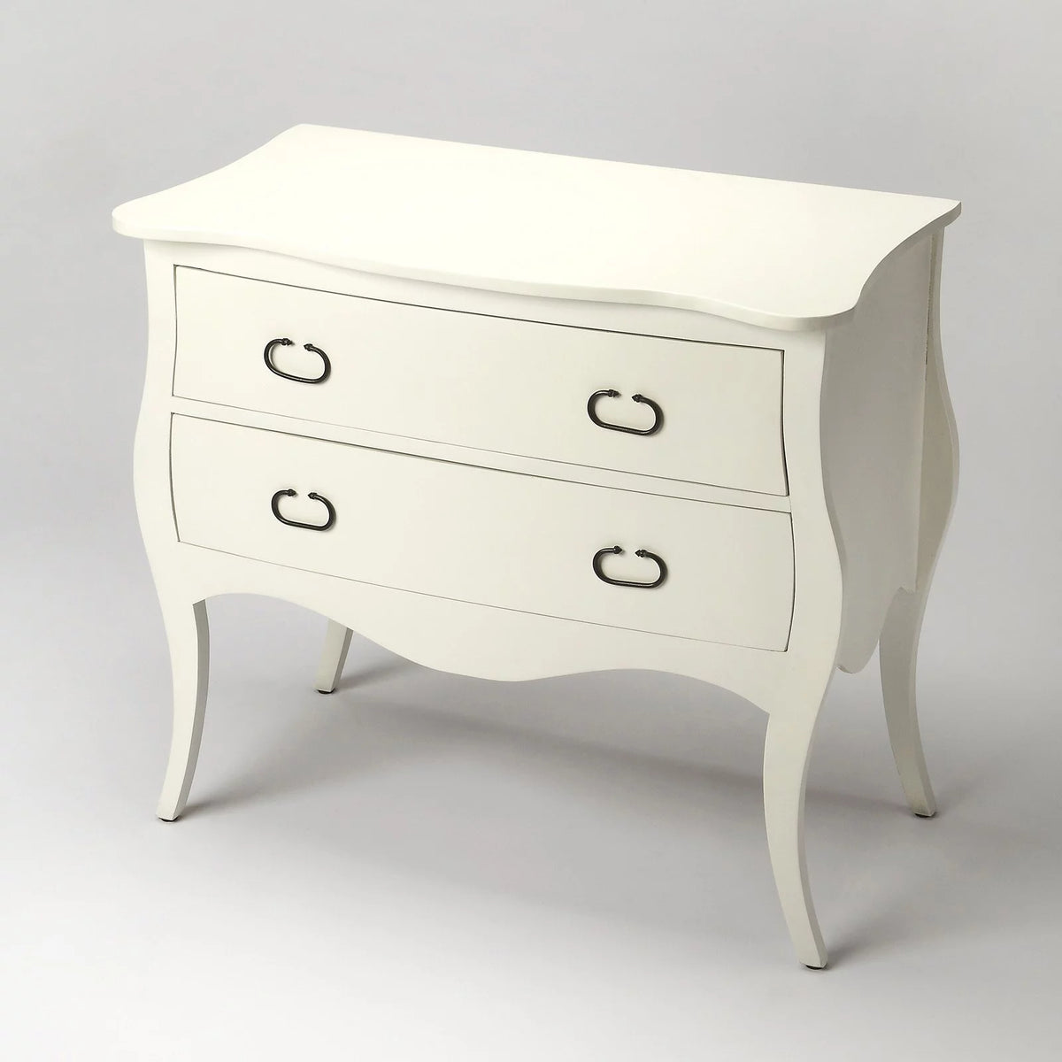 2 Drawer Off White Chest S1161