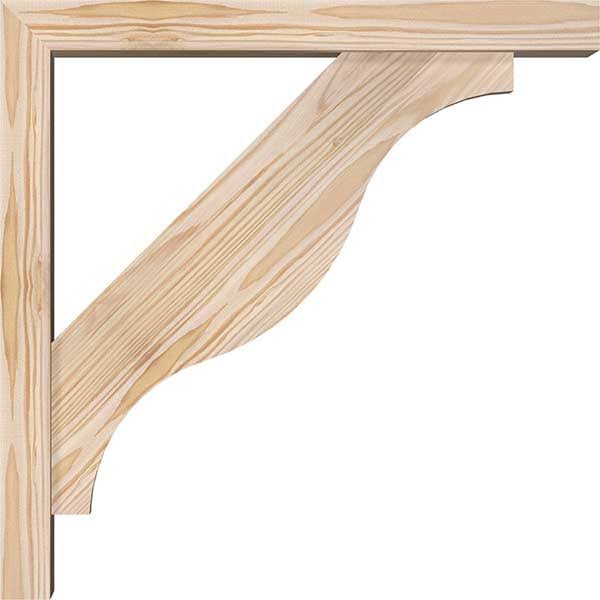 3 1/2x22W x 18x22D x 18x22H Douglas Fir Bracket H595944