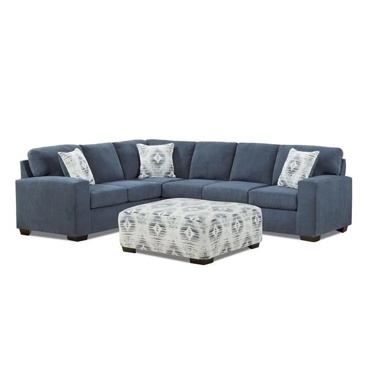 Navy Corner Sectional U969