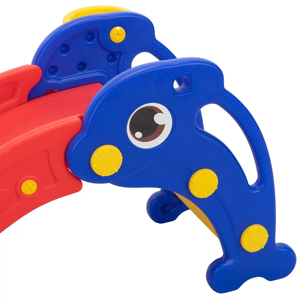Toddler Slide with Basketball Hoop, Ball and Ladder B81729
