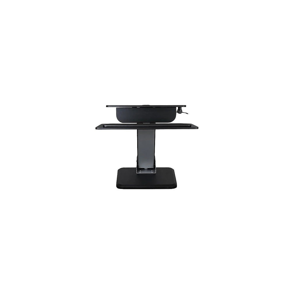 30 inch Sit-to-Stand Workstation Black/Silver M8859