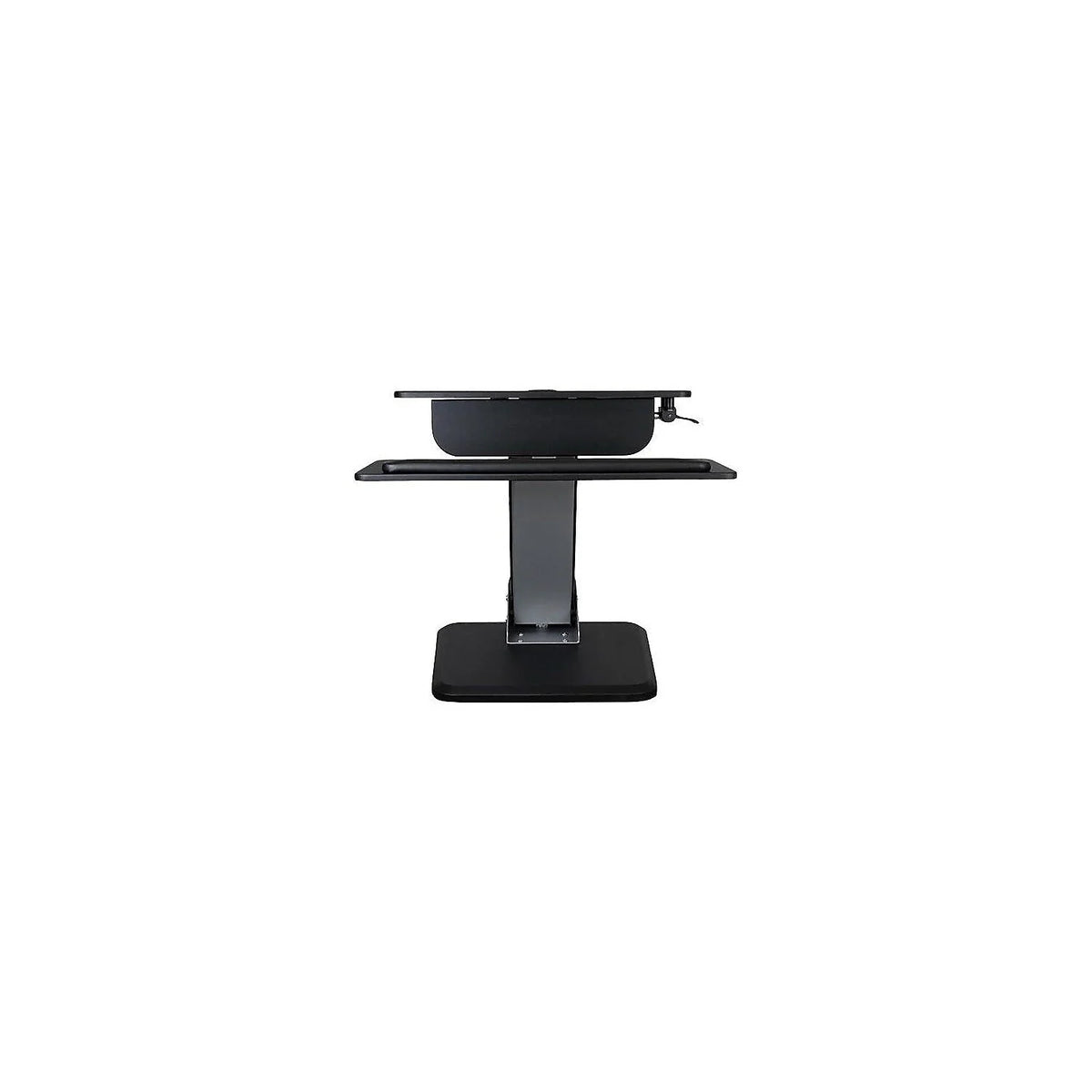 30 inch Sit-to-Stand Workstation Black/Silver M8859