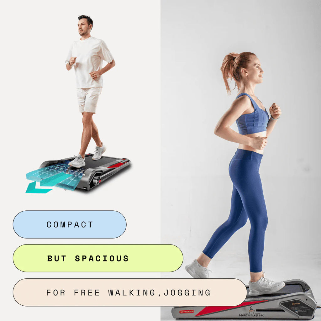 Under Desk Electric Walking Treadmill 2.0HP 5 Incline X8703