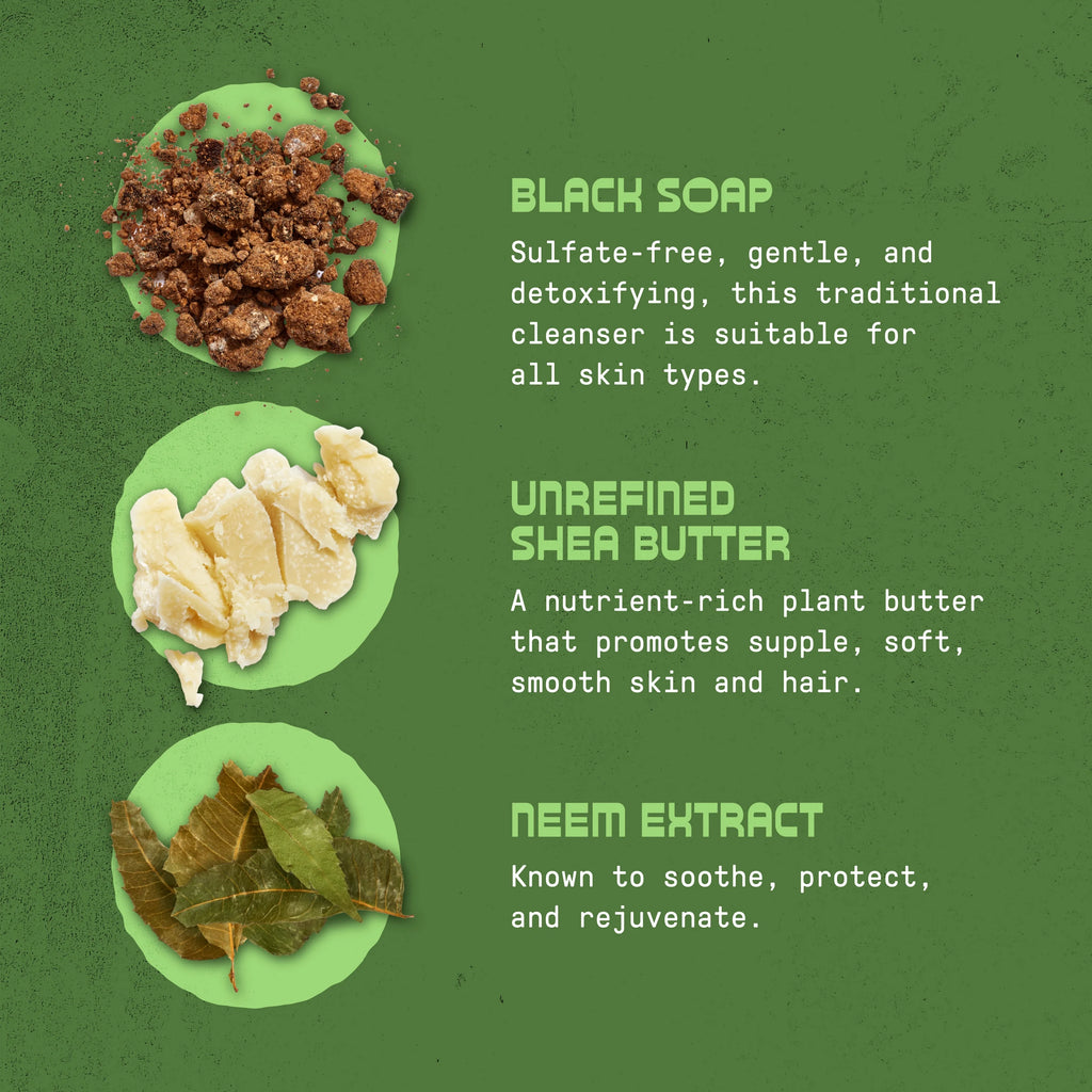 African Black Soap Eucalyptus Tea Tree 32 fl oz T5392