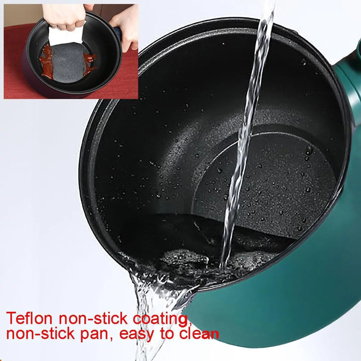 1.8L Non-Stick Electric Hot Pot F4633