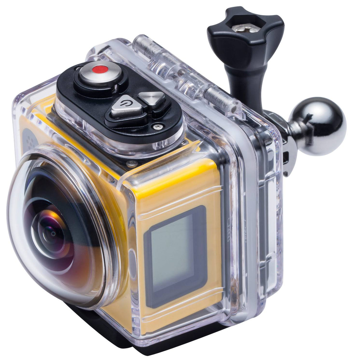 16.36 MP Action Camera - 1080p - Yellow F83626