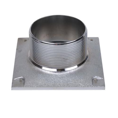 6x22 Cast Chrome Square Barrel with Square Strainer H9912