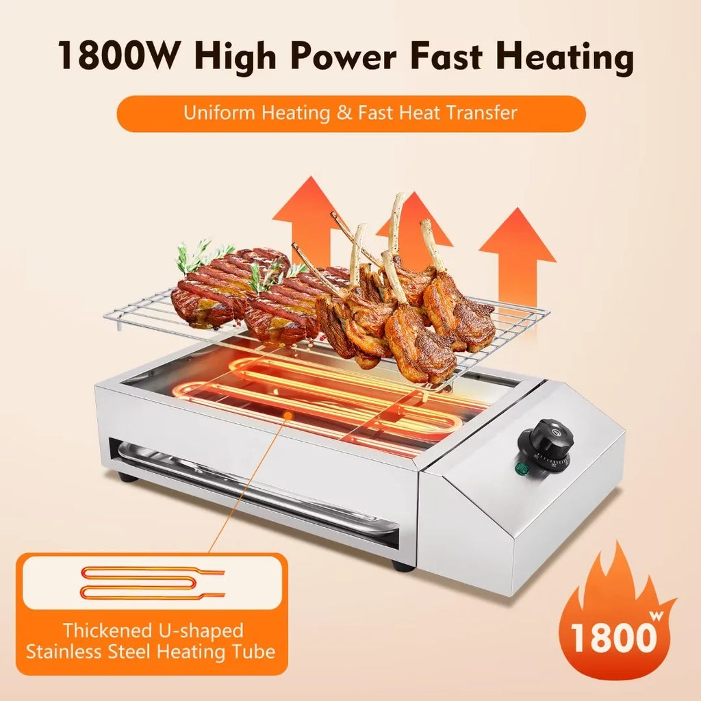Portable Electric Stainless Steel Grill L443
