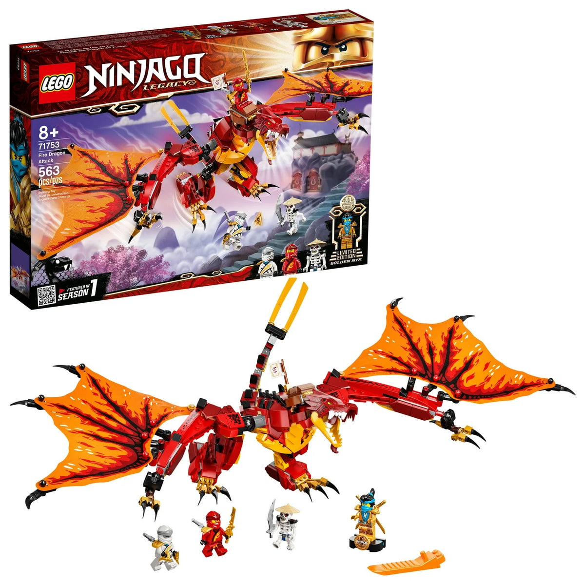 563 Pieces Ninja Building Toy M4139