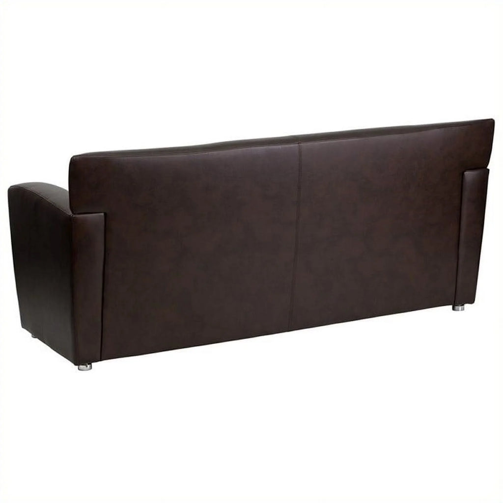 Brown Leather Sofa U337