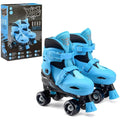 Blue Black Medium Quad Roller Skates X830
