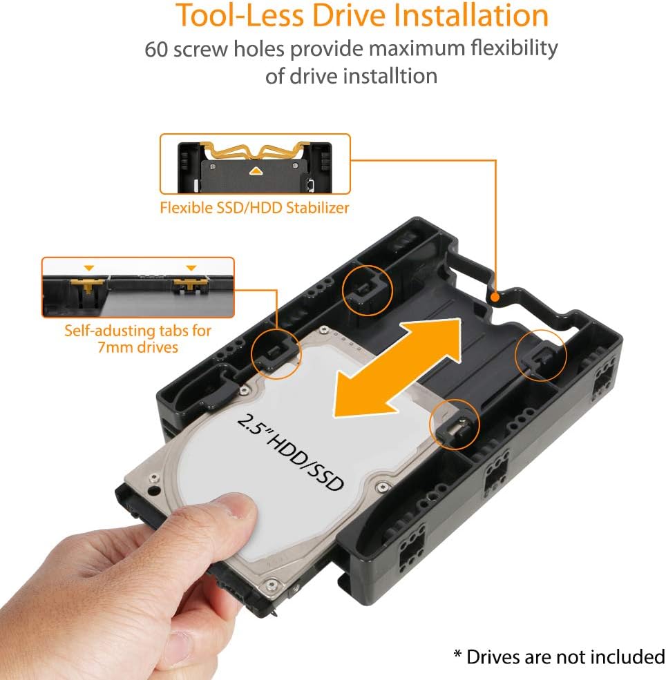 2.5 inch SSD/HDD Mounting Frame for 3.5 Inch U467207