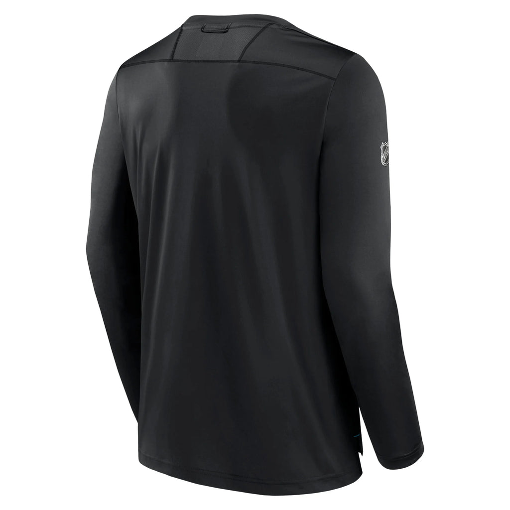 Men's Black Long Sleeve T-Shirt V29147