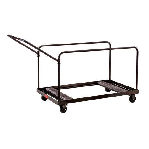 Brown 10 Table Capacity Dolly Cart Z48032