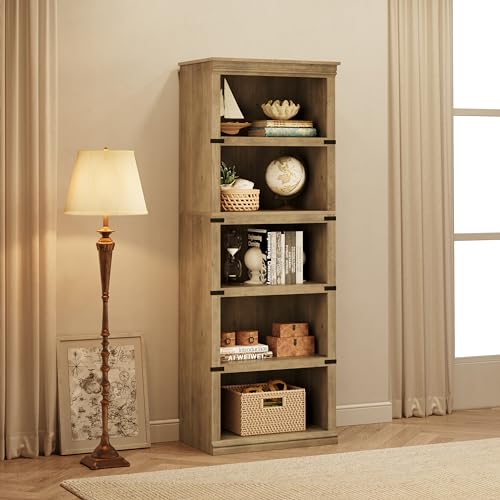 Grey 3 Tier Wooden Bookcase X9648