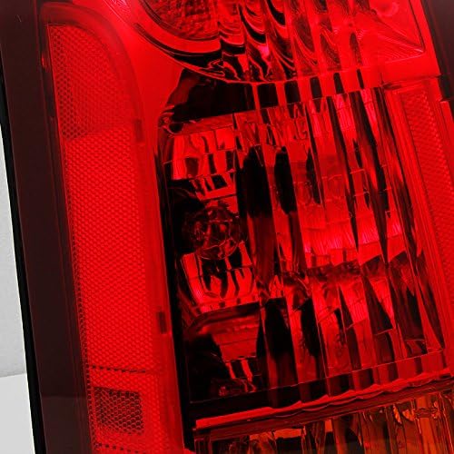 Red Clear Rear Tail Light Replacement R4668
