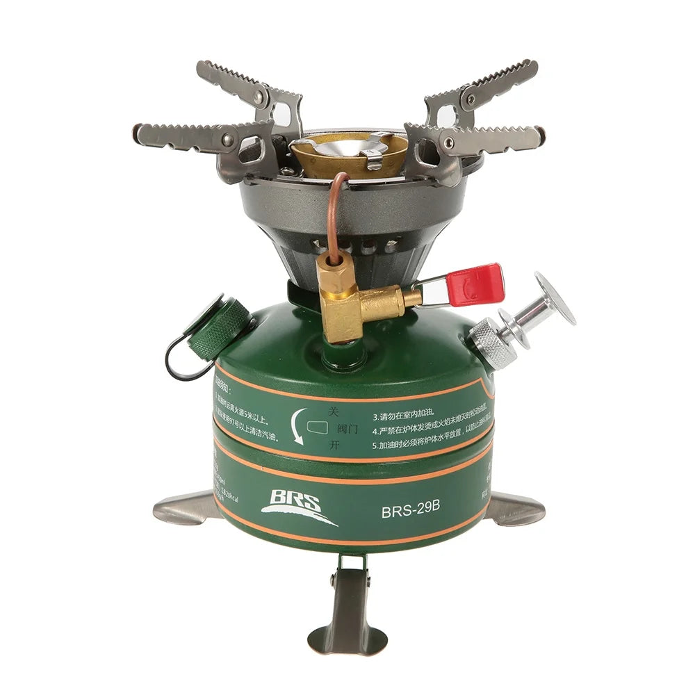 Portable Gasoline-burning Camping Furnace Cooker I620
