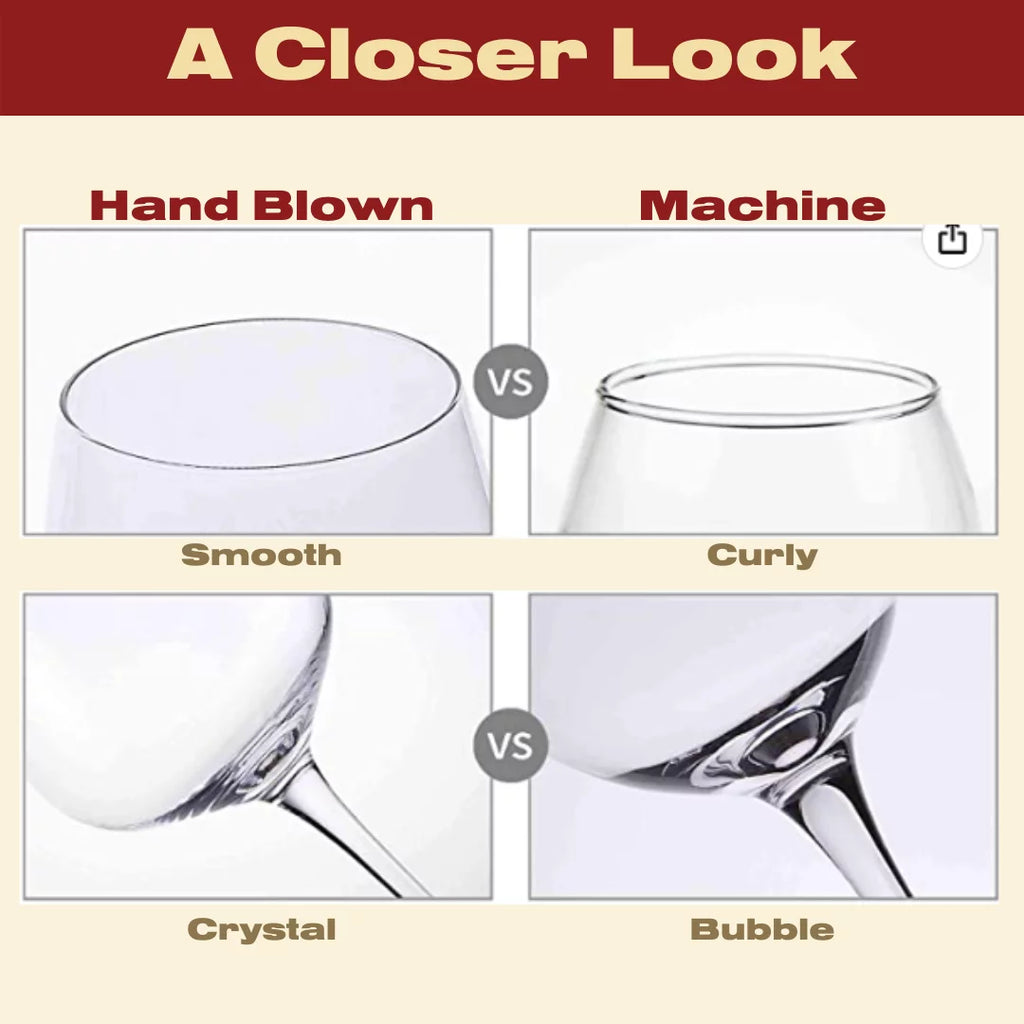 Set of 2 Oversized Wine Glasses N98325