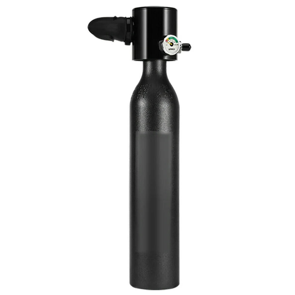 Mini Scuba Tank 0.5L Oxygen Air Tank and High-Pressure Pump 4500PSI Y834
