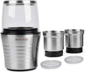Electric Coffee Grinder Wet And Dry Spice Grinder with 2 Stainless Steel Blades Y4299