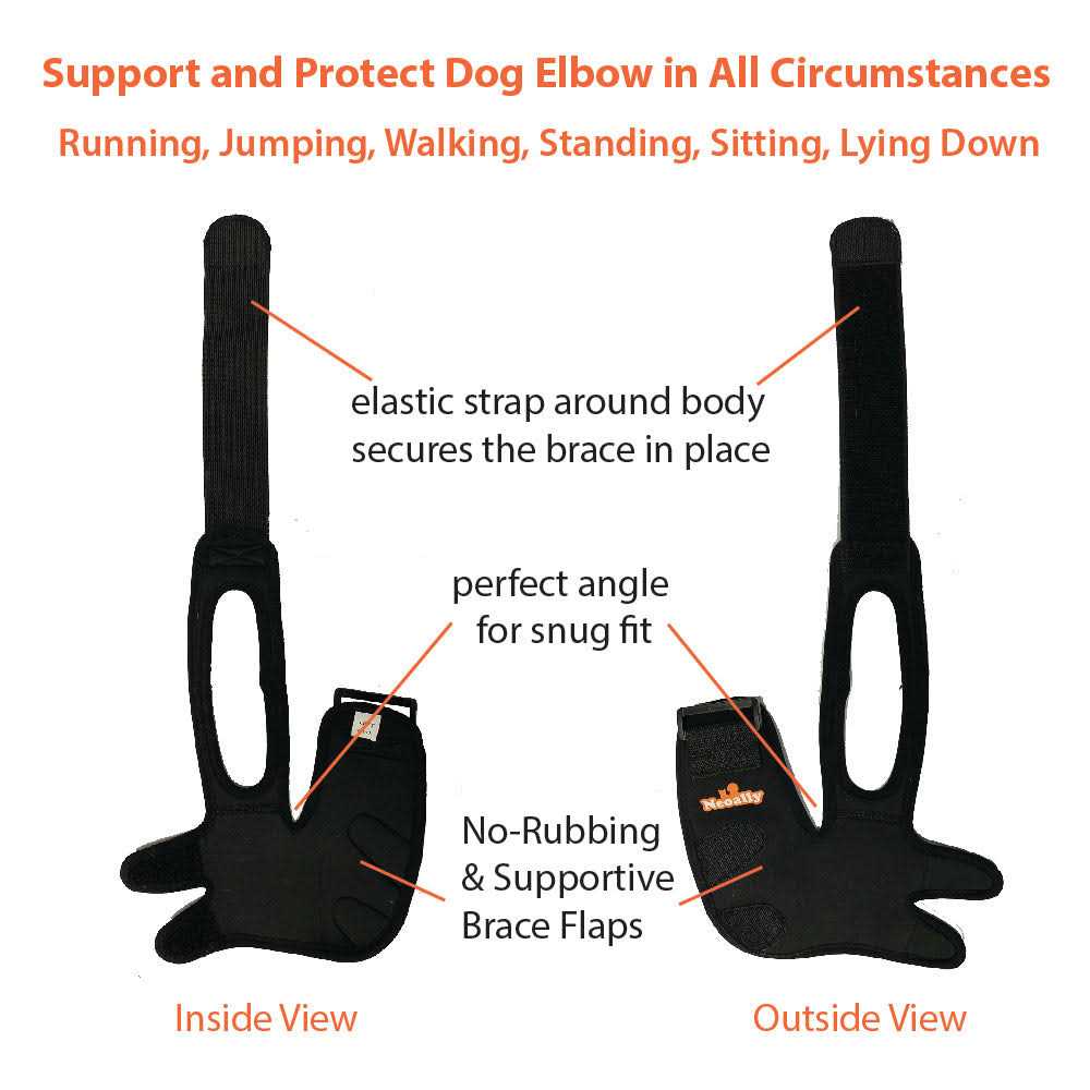 Dog Elbow Brace Protector Pads C4397