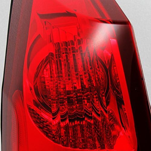Red Clear Rear Tail Light Replacement R4668