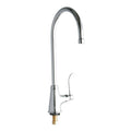 Single Hole Faucet with 8 inch Gooseneck Spout and 4 inch Handle D5080