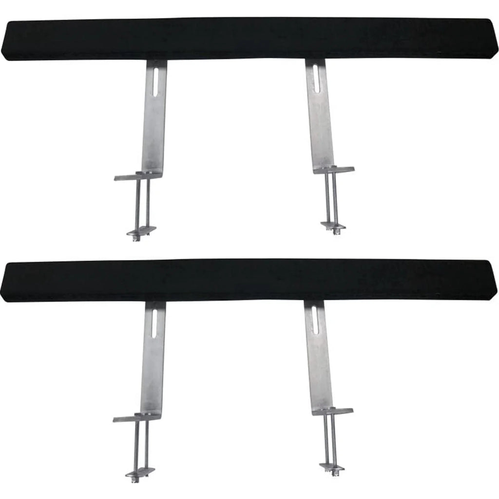 48" Boat Trailer Guide-Ons, 2-Pack, Rustproof Steel with Carpet-Padded Boards F908