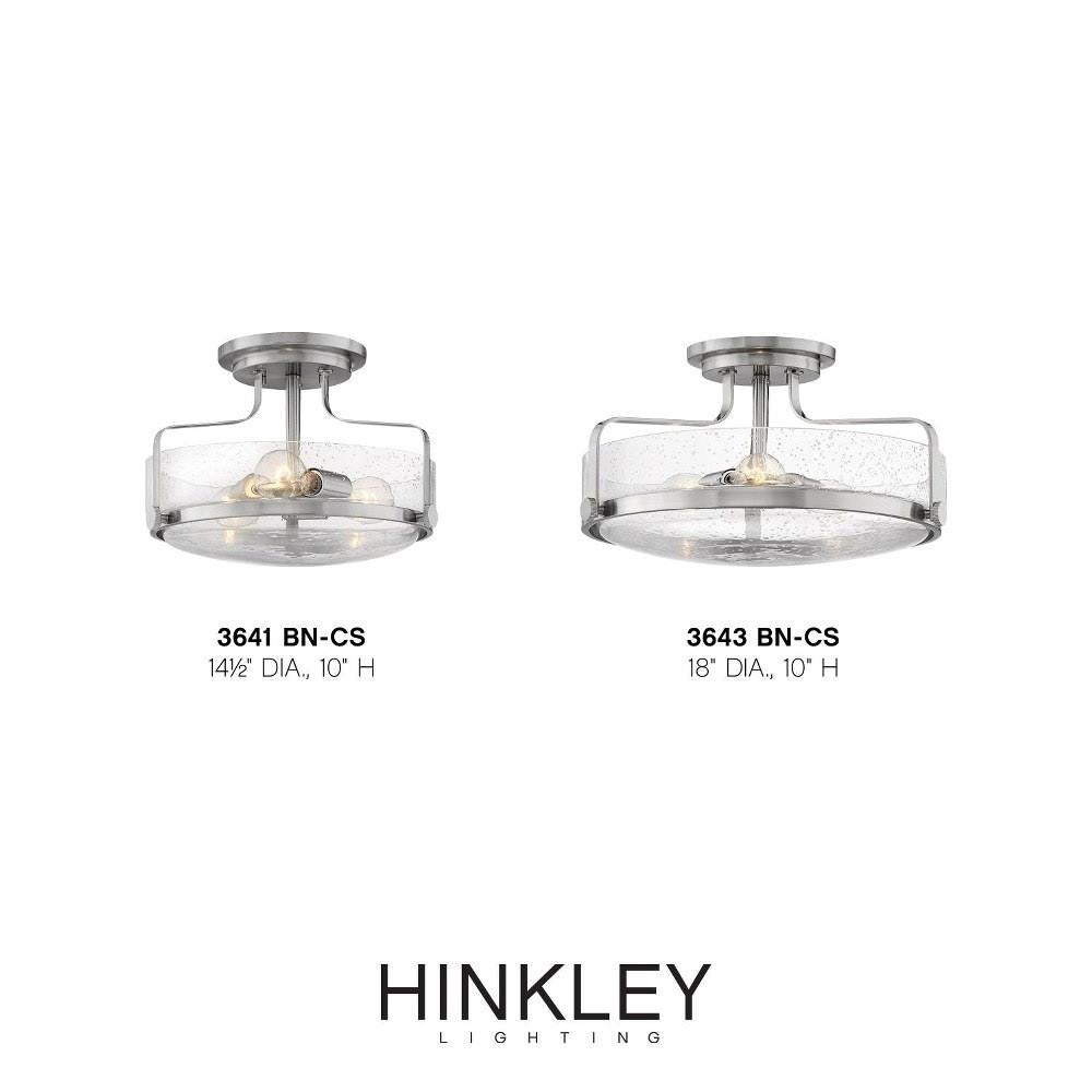 Three Light Semi-Flush Mount L88333