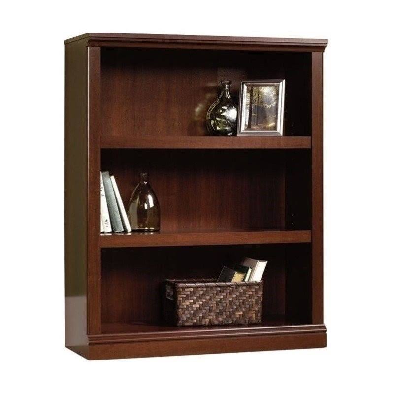 3 Shelf Bookcase in Select Cherry, Red W275