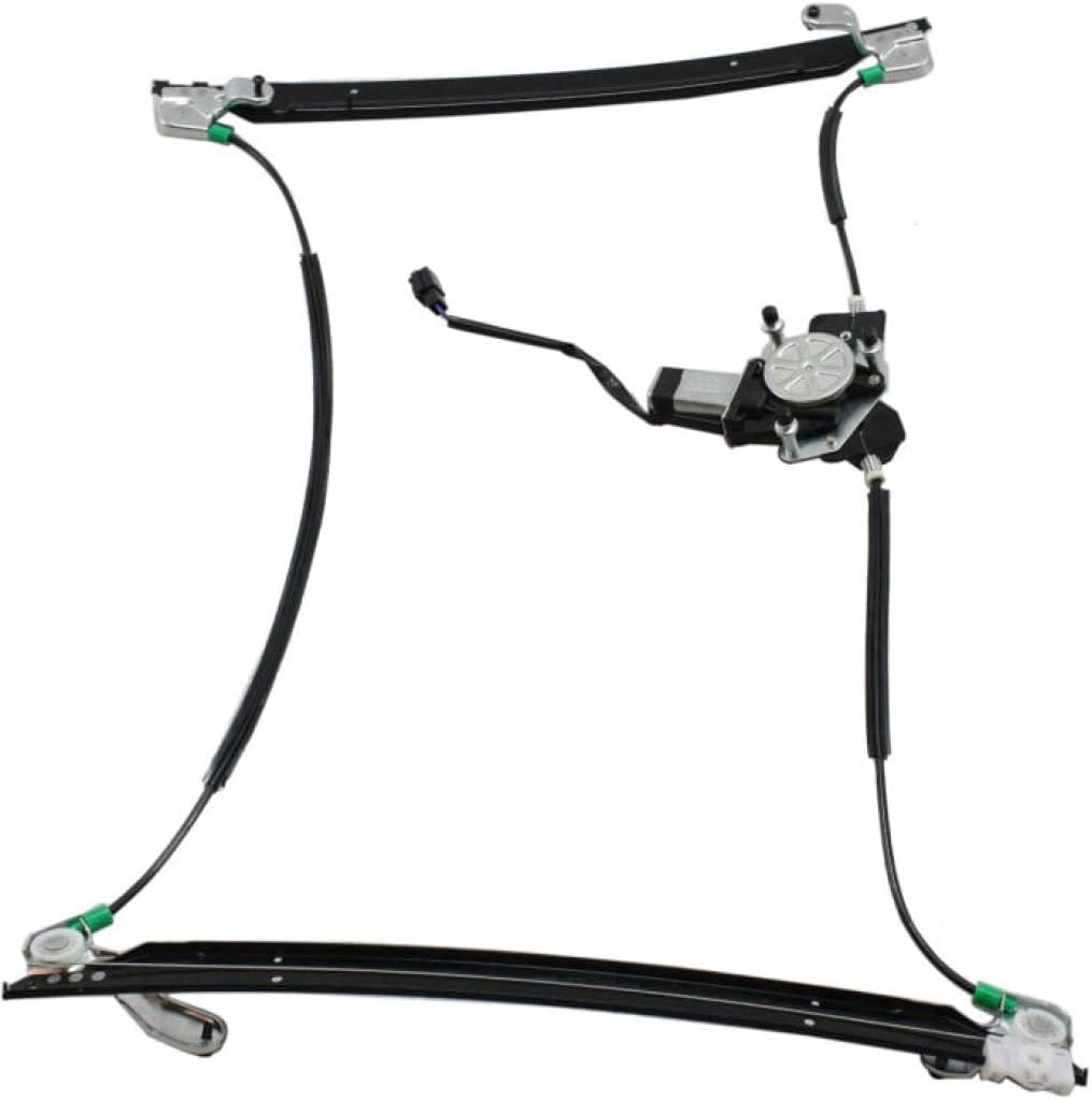 Front Window Regulator with Motor Driver Side S456