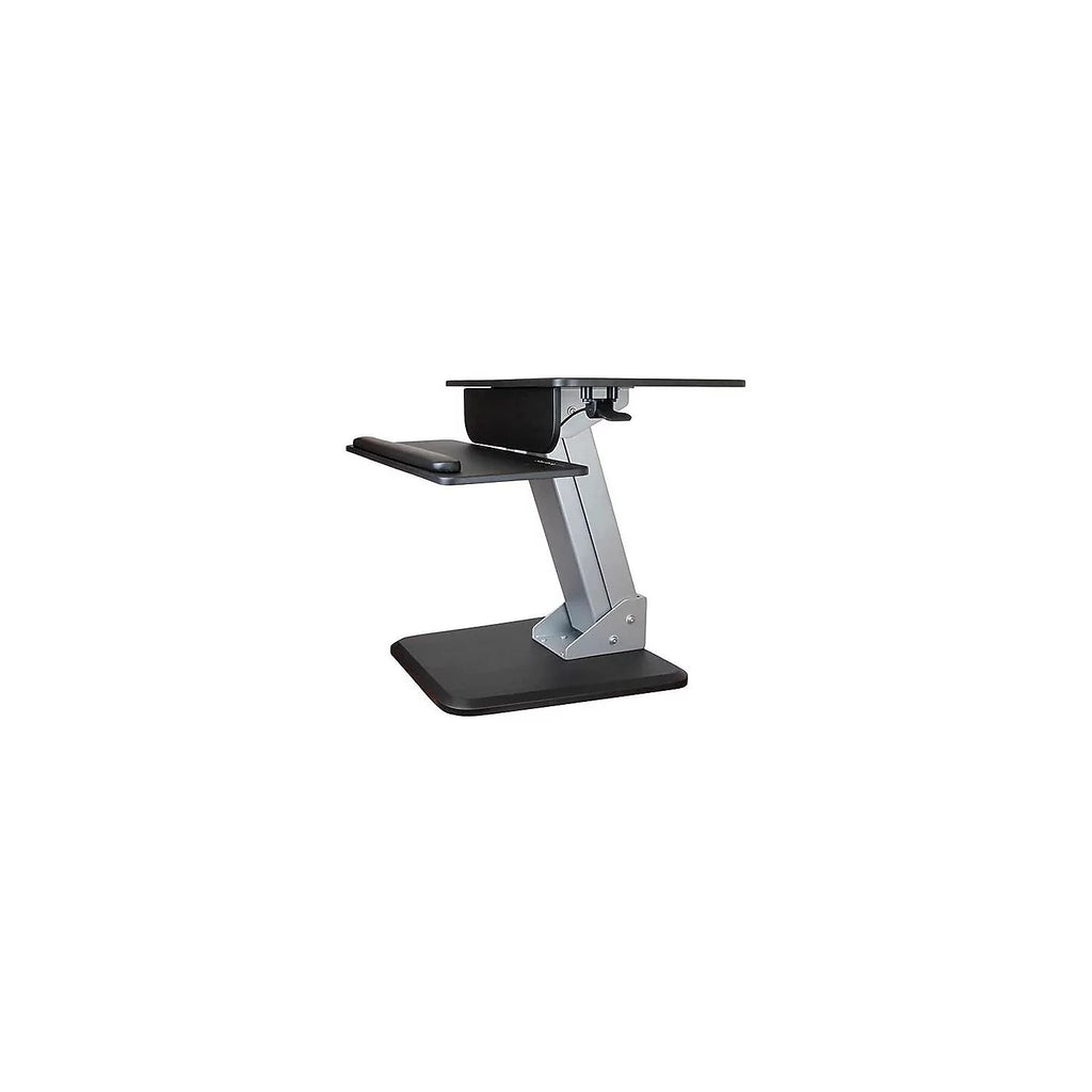 30 inch Sit-to-Stand Workstation Black/Silver M8859