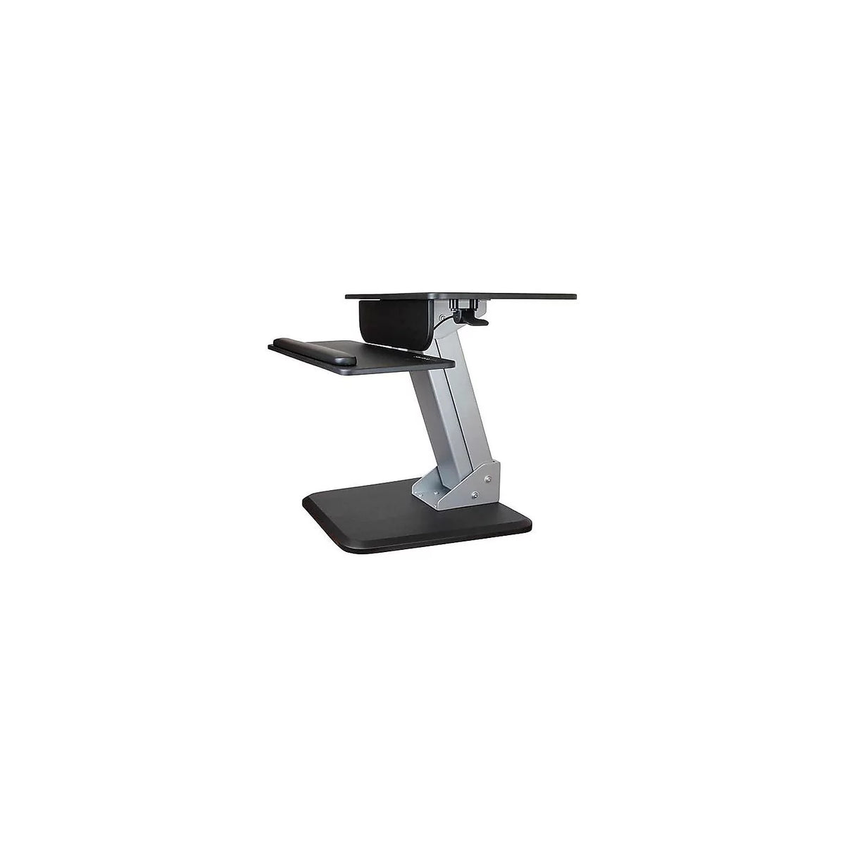 30 inch Sit-to-Stand Workstation Black/Silver M8859