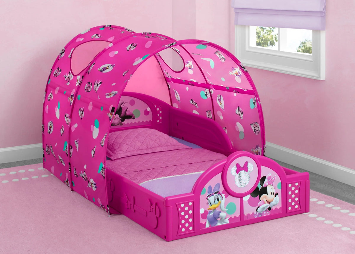 Plastic Toddler Bed with Canopy C5792