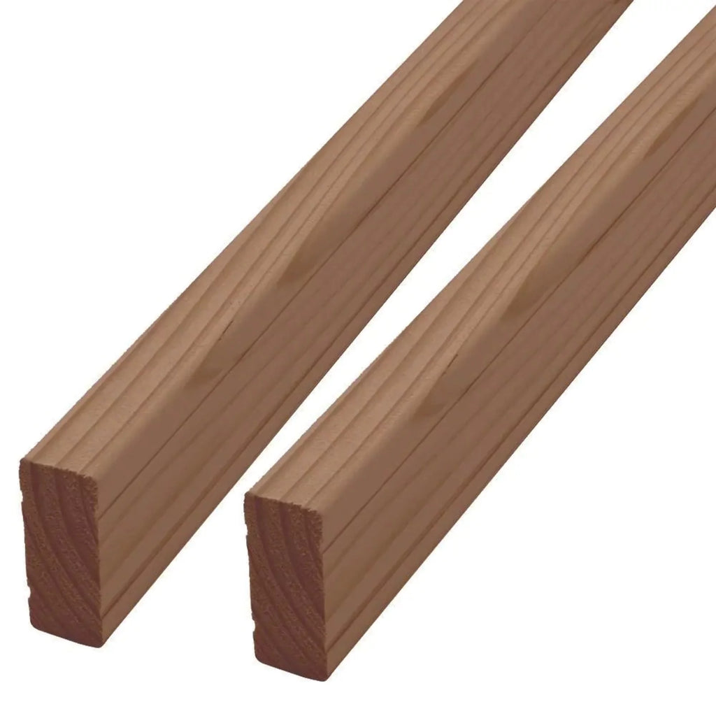 6 ft. Wood Railing Kit with Aluminum Round Balusters B40183