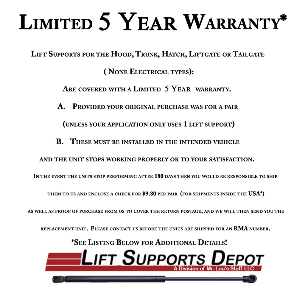 Hood Lift Gas Shock V7838