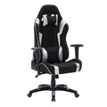 Black High Back Fabric Ergonomic Gaming Chair L66153